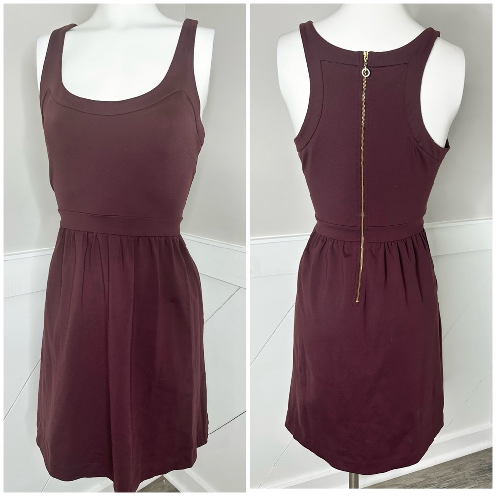 CYNTHIS ROWLEY PLUM DRESS/ PRELOVED/ MEDIUM - Picture 3 of 7